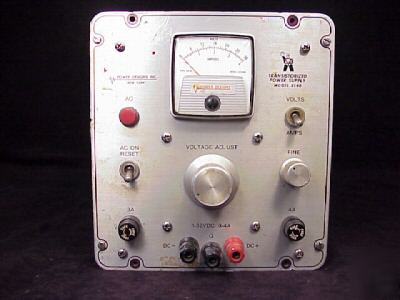 Power design 3240 transistorized power supply