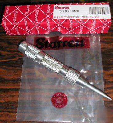 Starrett 818 automatic center punch with adj stroke 
