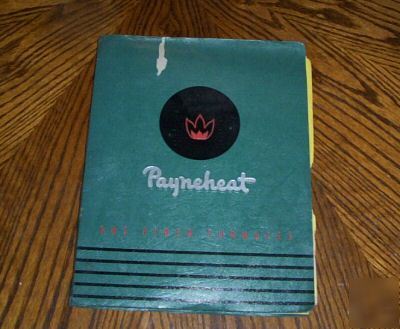 11 vintage brochures 1948 payneheat gas fired furnaces
