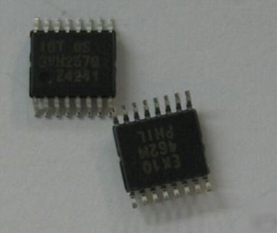 164PCS p/n IDTQS3VH257Q ; 4X2:1 mux-demux synswtch