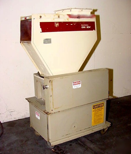 5HP plastic granulator, cumberland 3KN 8X12 
