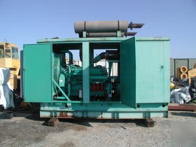 600KW onan diesel generator, 95 hours, cummins vta-28