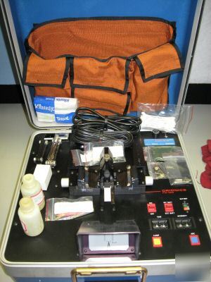 Orionics fw-303 fiber optic fusion splicer w/access.