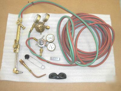 Oxweld cw-17 cw-23 complete cutting & welding torch set