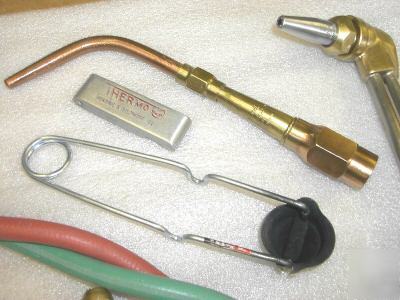 Oxweld cw-17 cw-23 complete cutting & welding torch set