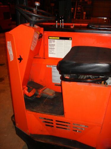 Raymond forklift battery lift reach fork low hours