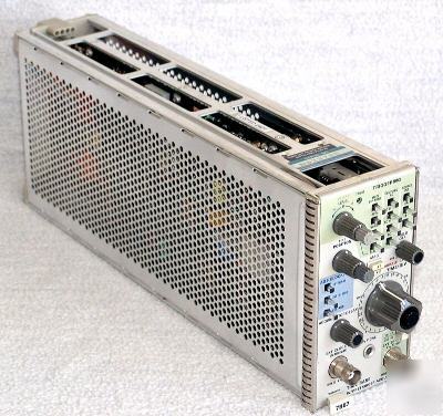 Tektronix tek 7B87 time base 400 mhz plugin 