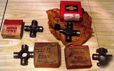 U joints parts from spicer, wohlert, neapco, fomoco