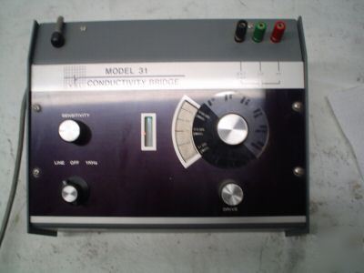 Yellow springs instrumnets ysi 31 conductivity bridge