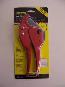 General 1191 pvc/hose cutter hvac/r plumbing tools