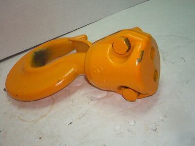 New harrington steel bottom crane cable hook assy