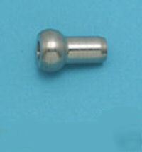 303 stainless steel single shank ball 5/32