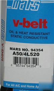A50 or 4L520 v-belt 4L a/c & appliance hvac r