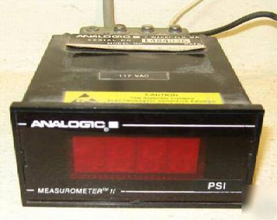 Analogic measurometer ii, psi range, measure pressure