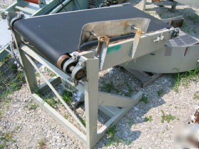 Bag reject rubber belt conveyor (4118)