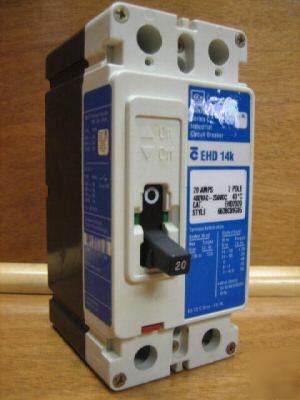 Cutler hammer westinghouse EHD2020 20 amp a 20A