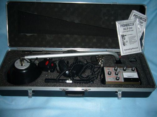 Fisher leak detector water pipe locator slab pool leaks