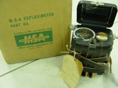 Gas combustible indicator meter, mine safety appliances