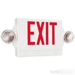 Lithonia lighting emergency led exit/unit combo lhqm