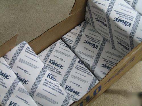 Multi-fold hand towels for paper towel dispenser 1 case