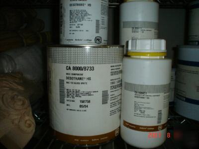 Prc desoto aviation marine desothane 8000 paint white