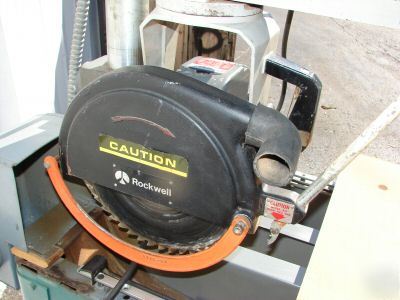 Rockwell delta 2HP radial arm saw machine