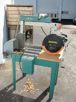 Rockwell delta 2HP radial arm saw machine