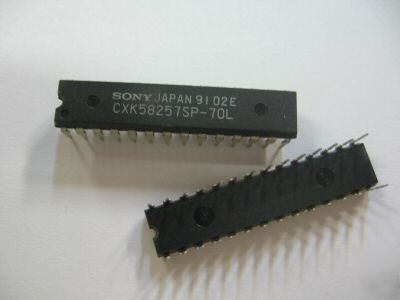 14PCS p/n CXK58257SP70L ; integrated circuit , mfg:sony
