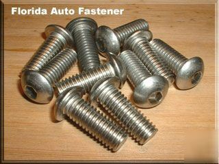 3/8-16 x 1.0 button head cap screws-bolts-stainless
