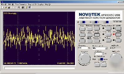 5MHZ pc-based usb port dds arbitrary waveform generator
