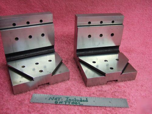 Angle plate toolmaker machinist hardened ground 30*-45*