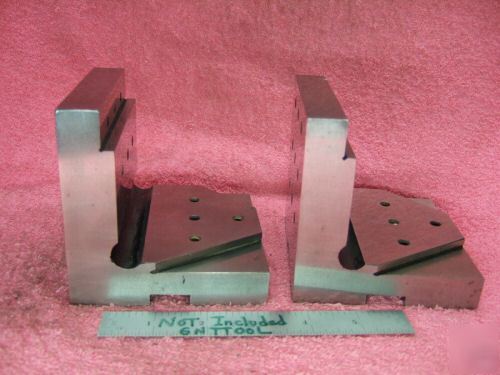 Angle plate toolmaker machinist hardened ground 30*-45*