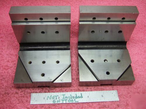 Angle plate toolmaker machinist hardened ground 30*-45*