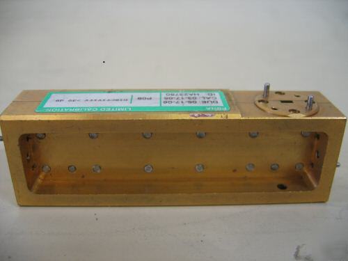 Hughes 45324H-1310 wr-15 directional coupler, 10 db