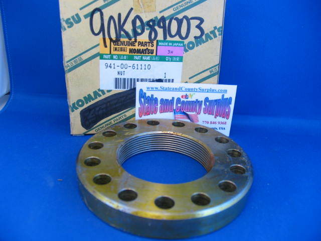 Komatsu part # 941-00-61110 nut 2-1/2