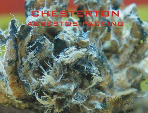 Large box of a.w. chesterton asbestos packing style 315