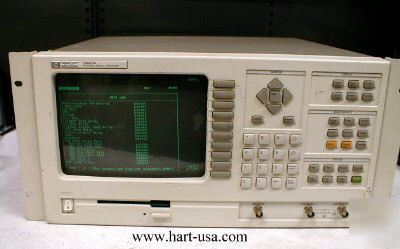New hp 35660A/001 dynamic signal analyzer with cal.