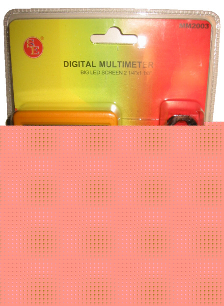 X-lg lcd screen digital multimeter multi circuit tester