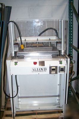 Alloyd medical blister pack sealer 1SM 1216 12