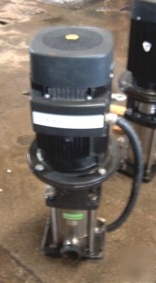 Grundfos crn 16-30 vertical pump flow: 16 M3/h 30 impel