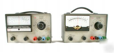 Keithley 155 null detector microvoltmeter lot (2)