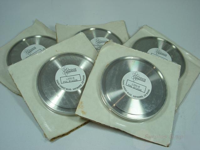 Mdc L300-b 812008 stainless steel caps lids ~ qty=5