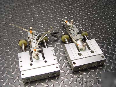 2 ea. phd inc. series s pneumatic tandem slide