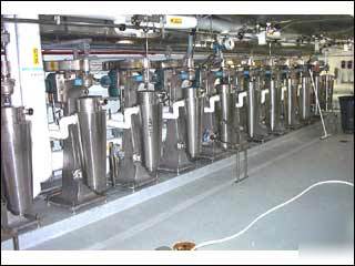 As-16 sharples super centrifuge, all s/s, 5 h.p.-22294