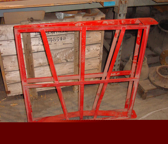 Fire hose rack - hump type, for 1Â½