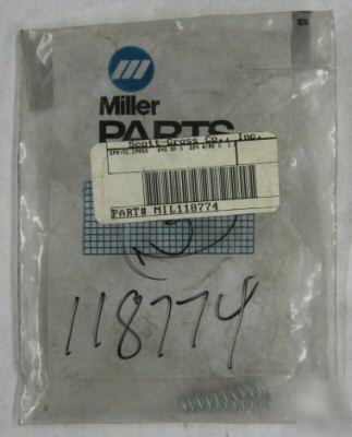 Miller 118774 spring, cprsn .240 od x .024 wire 2PK