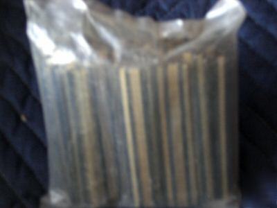 Pin connectors p/n P11C80C, ea. bag 100 pcs, 19 bags 