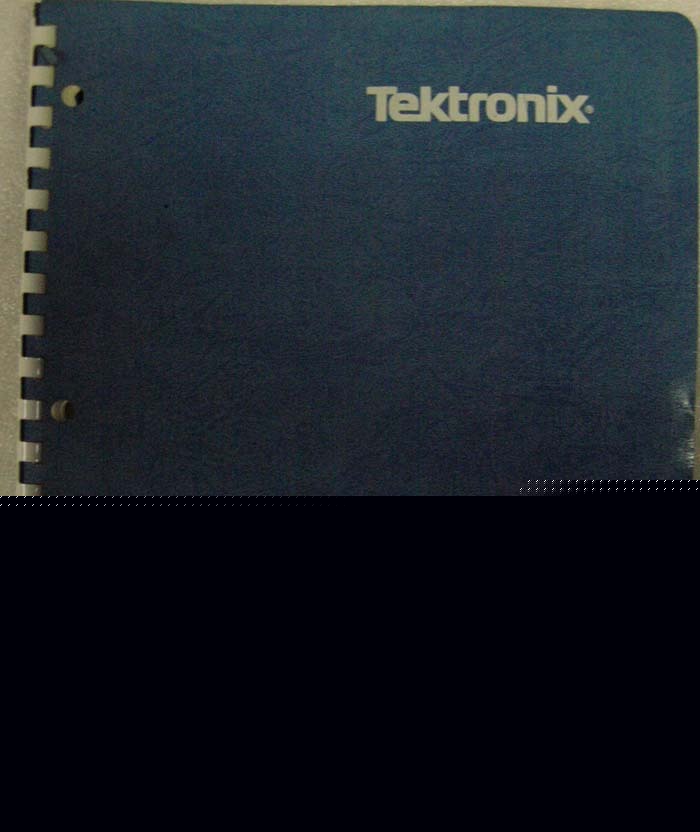 Tektronix 2445/2465 mod sg instruction manual