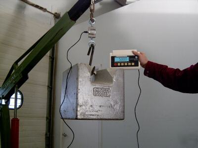 Tension-load cell-digital-hanging crane scale 1000LBS