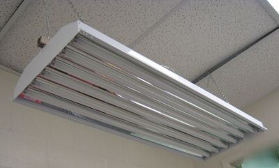 New (6) 6 lamp T8 fluorescent / multi-tap t 8
